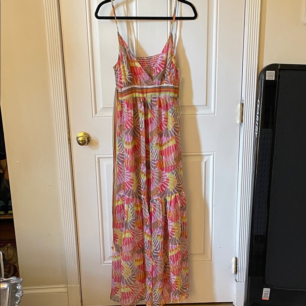 BNWT Trina Turk Maxi Dress with Spaghetti Straps